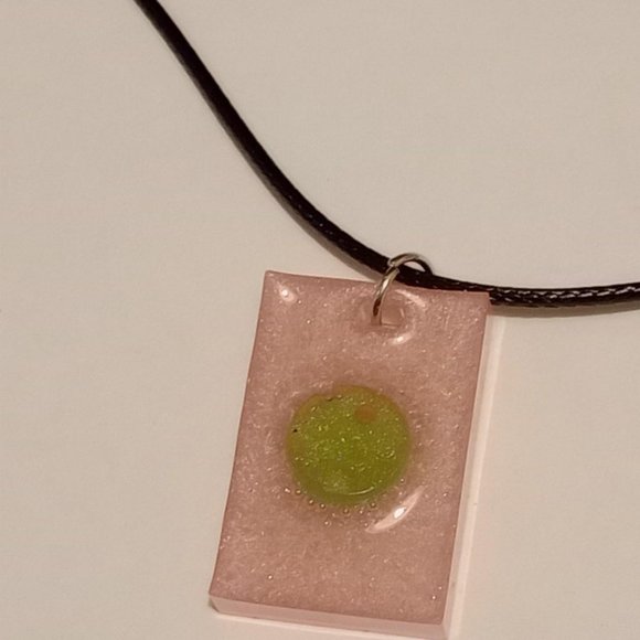 Brand new fashion necklace with 18 inch black rope with chain. - Picture 4 of 4